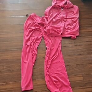 Juicy Pink Hoodie and Pants Set